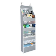Door Hanging Organizer Nursery Closet Cabinet Baby Storage with 4 5 LAYER Grey