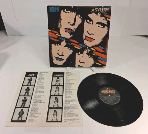 KISS Asylum 1985 LP Used Vinyl Inner Sleeve Mercury 422-826 099-1