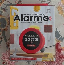 Nintendo Alarmo Sound Clock Digital Alarm Clock Red Mario/Bowser CLO-001