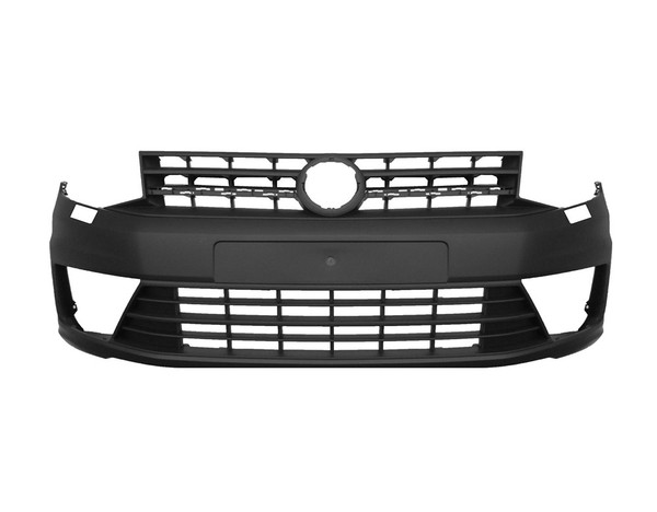 StoßStange Vorne FÜR Volkswagen Caddy VAN 2015-2020 Schwarz M/WaschdÜSen-image