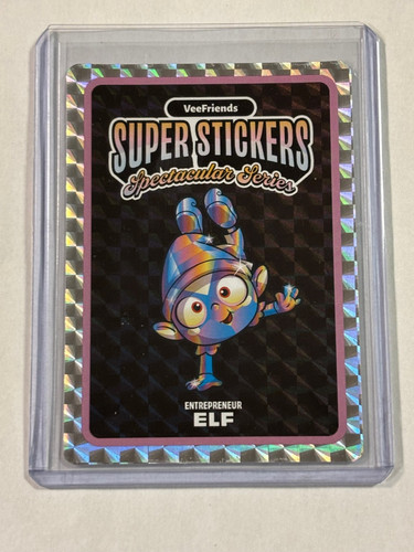 2026 Veefriends Spectacular Series Super Stickers Entrepreneur Elf Hologram