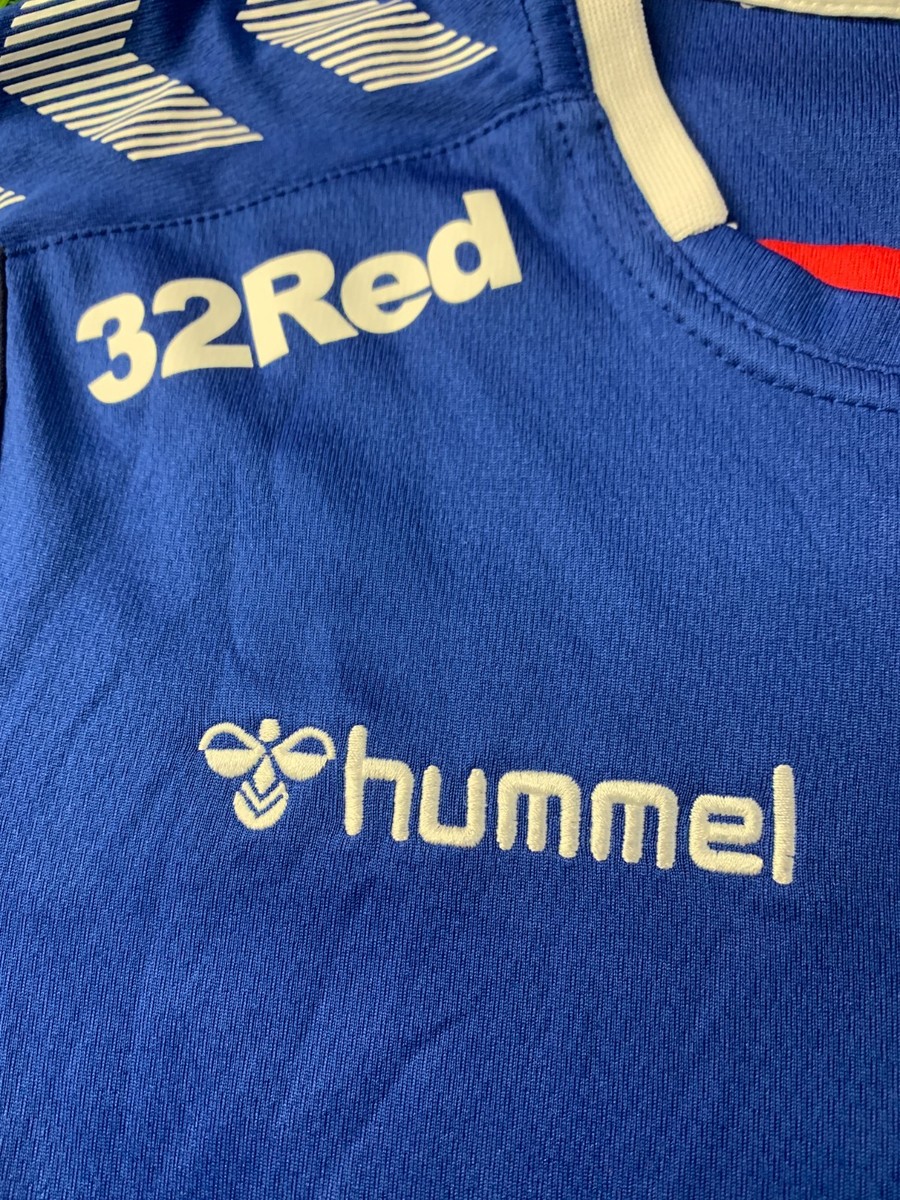 Maillot de football Rangers Hummel petit kit d'entraînement