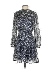 Collective Concepts Women Blue Casual Dress XS