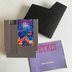 Tetris (1989) NES Cartridge with Manual and Sleeve, Tested Working