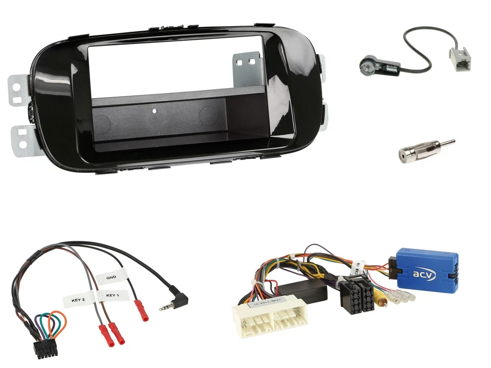 JVC Bluetooth Lenkrad USB DAB Autoradio für Kia Soul 2016-2019 piano - Bild 3 von 4