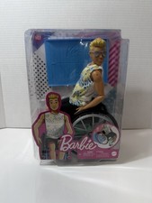 2020 Mattel Barbie Fashionistas #167 Ken Doll In Wheelchair With Ramp GWX93