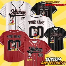 Personalizzato Disney Topolino e Amici Speciale Collezione Baseball Semplice, Baseball Je