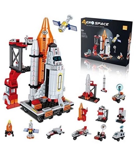 Space Exploration Shuttle Toys for 6 7 8 9 10 11 12 Year Old Boys 12-in-1 STEM