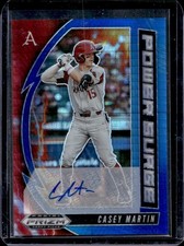 2020 Panini Prizm Draft Picks Casey Martin Auto Hyper Red and Purple #PDP175
