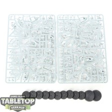 Adeptus Mechanicus - 12 ibridi neofiti - in telaio in ghisa