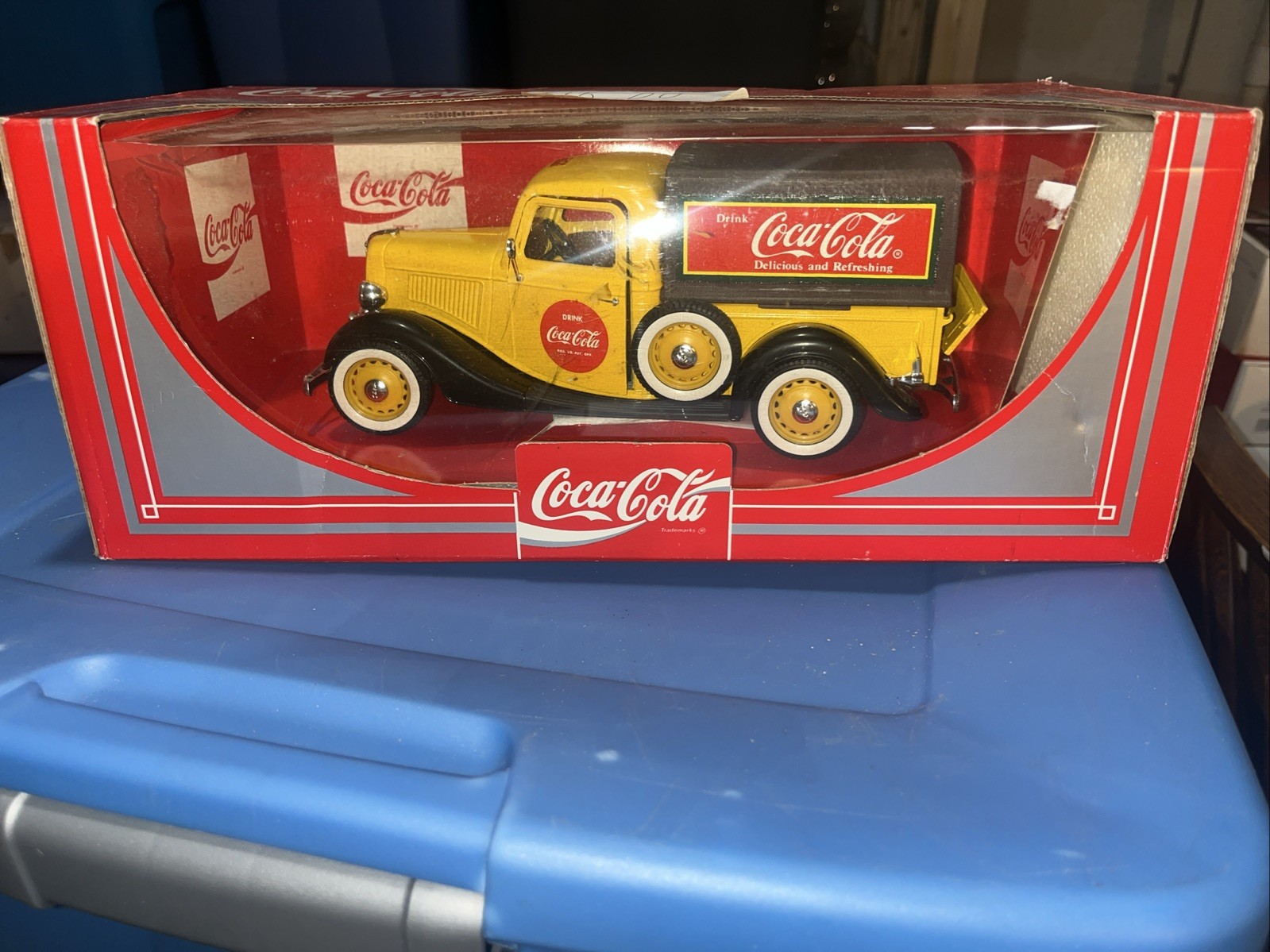 1979 Hartoy Coca Cola Diecast 1936 Ford Delivery Truck Made In Solido France