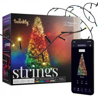 8056326673390 Twinkly Strings 400 LED RGB+W TWINKLY