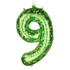 Large Foil Number Balloon 40 Inch, Party Decoion, Green