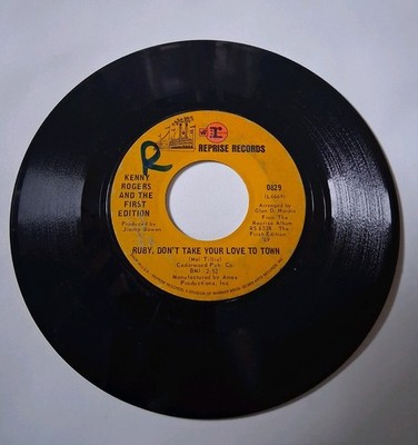 Rock 45 Kenny Rogers And The First Edition - Ruby, Don'T Take Your Love To Town