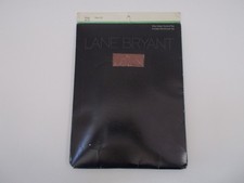 NEW LANE BRYANT Beige Silky Sheer Control Top Pantyhose Hosiery Sz C D