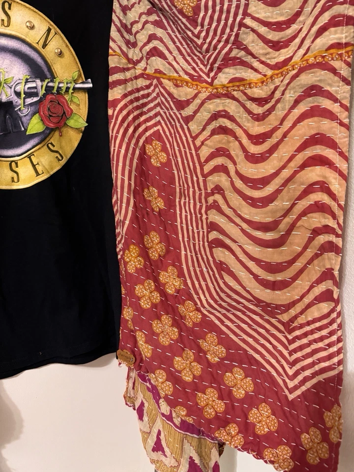 Camiseta Kantha manga banda Foto 3 de 4