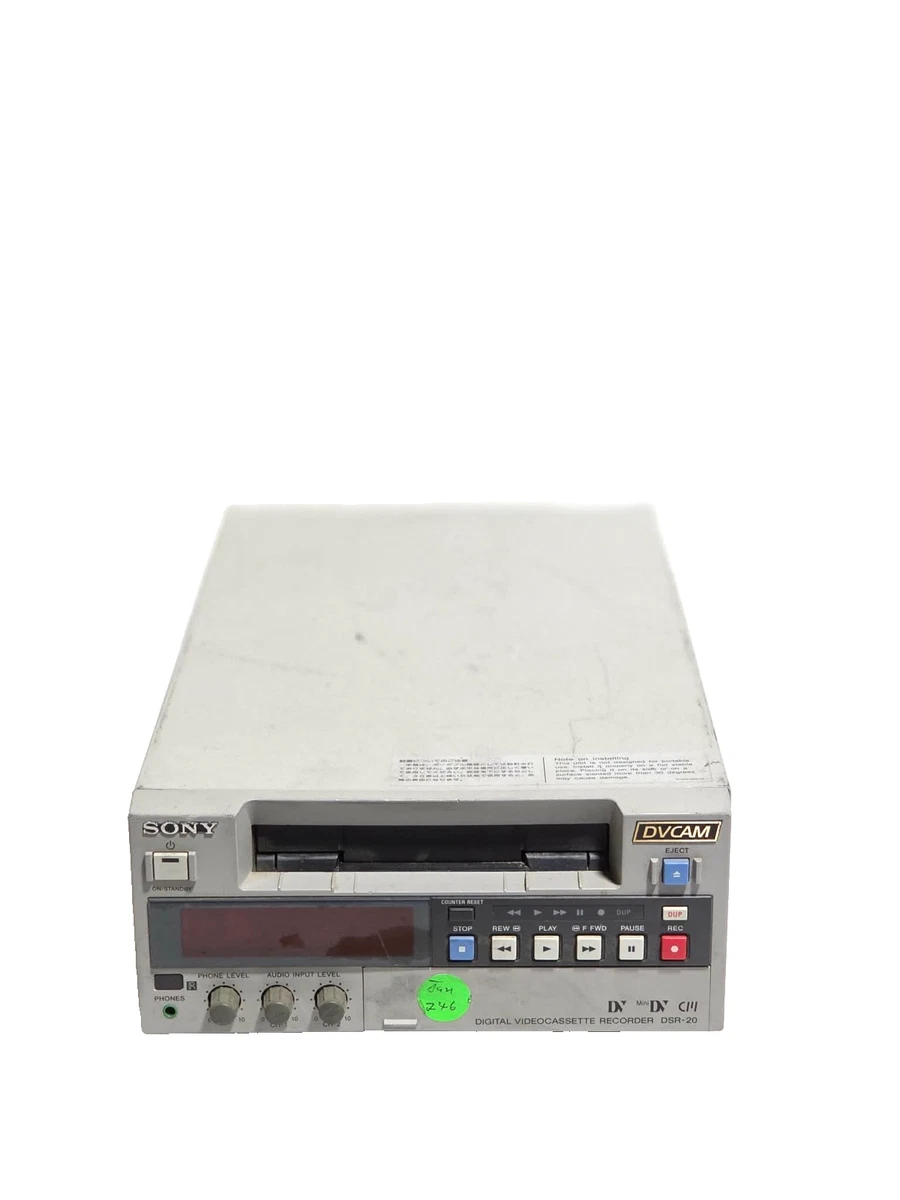 Lecteur Digital Videocassette Player DSR-1600P MiniDV