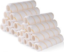 9 Inch Microfiber Paint Roller Covers, 20 Pack, Paint Rollers 9 Inch 3/8" Nap 