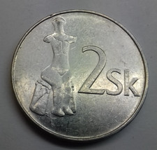 Slowakei  2 Kronen, 1995 ## A10-A2