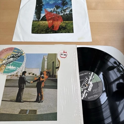 1970s PINK FLOYD Wish You Were Here Vinyl In SHRINK! + OG Sleeve! + OG Hype VG+