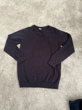 Navy V-neck jumper 8 years TU school wear