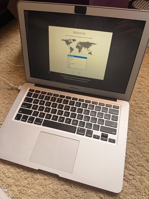 Apple MacBook Air 13'' Early 2015 (A1466) - Powers On, Fresh macOS Install, As-Is