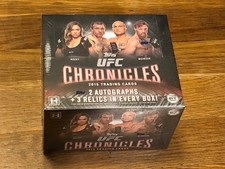 2015 TOPPS UFC CHRONICLES HOBBY BOX SEALED CONOR MCGREGOR