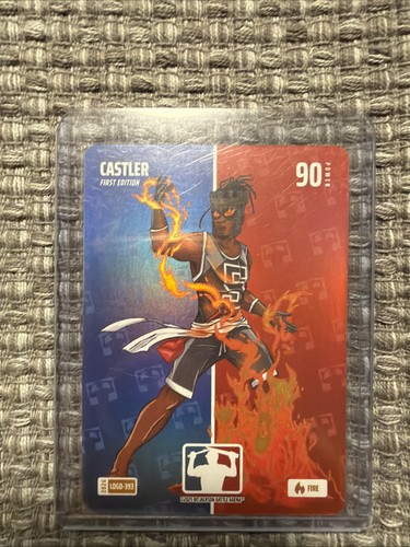 Bo Jackson Battle Arena Battle Foil Logo Castles Fire