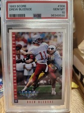 1993 Score Drew Bledsoe #308 rookie PSA 10 - New England Patriots
