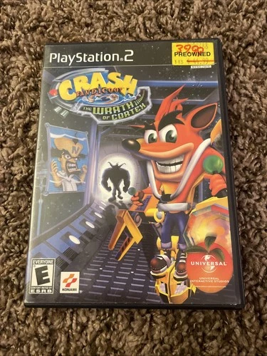 Crash Bandicoot The Wrath of Cortex PS2 PlayStation 2 CIB