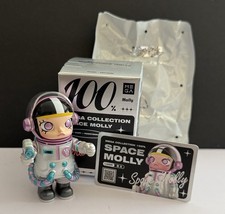 POP MART 100 Mega Collection Space Molly Version 1 Little Painter Confirmed Box