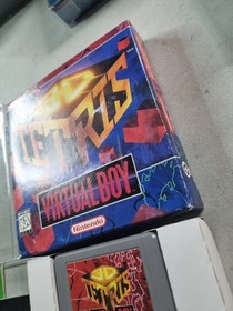 3D Tetris Nintendo Virtual Boy 1996 Authentic Complete with Manual CIB