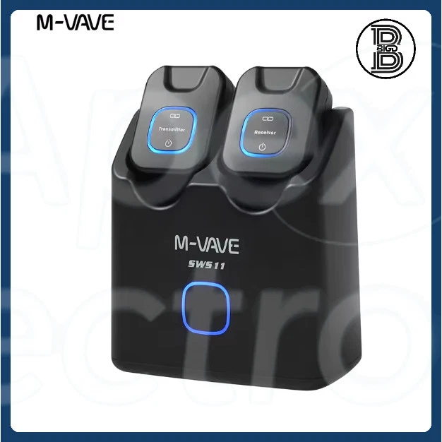 M-VAVE WP-11 5.8GHz Wireless Guitar System UltraLow Latency Transmitter Receiver