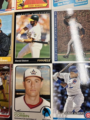 Baseball card lot Nolan Ryan Ken Griffey Jr Mike Schmidt Schmidt Rivera Puckett+ - Picture 10 of 19