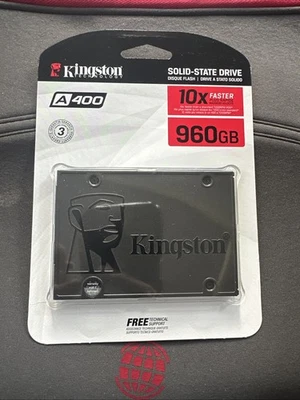 SSD DISCO SOLIDO KINGSTON 960GB A400, 2,5", SATA3.0,