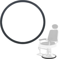 22.8" Salon Chair Rubber Base Ring, Salon Equipment Floor Protective Rubber Ring