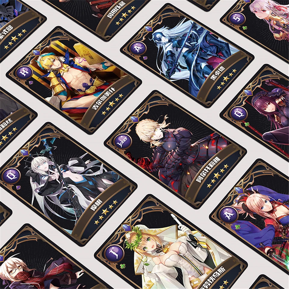 Fate/Grand Order Joan of Arc Anime CG Printed Playing Card Game Poker Collection - Image 4 of 4