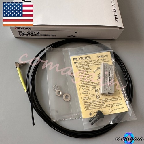 One NEW For FU-66TZ FU66TZ Keyence Fiber Optic Sensor US STOCK - Picture 6 of 18