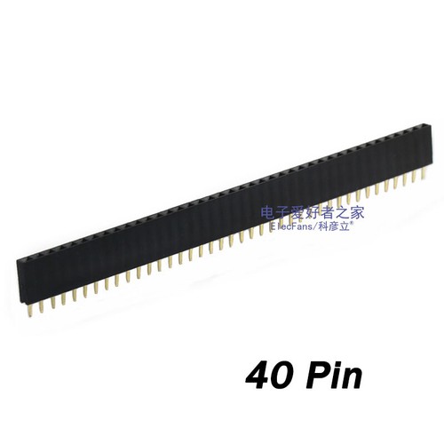 Female Header Pins Strip 0.1" 2.54mm for Breadboard PCB for Dupont 2pin - 40pin - Picture 18 of 33