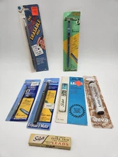 Vintage Lot Of 7 Pencil Long Lead Painstick Erasable Refill Scripto Mate NEW!