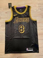 Nike 8 Kobe Bryant Los Angeles Lakers Black Authentic Jersey City Edition For Sale Online Ebay