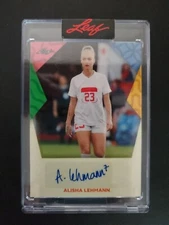 Alisha Lehmann 2023 Leaf Women's World Cup Signatures Autograph WWC-AL1 360/400