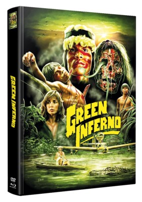 Green Inferno  (Wattiertes Blu-ray/DVD-Mediabook)