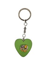 Unbranded Heart Keyring - Faux Leather Heart Key Ring - Key Accessories
