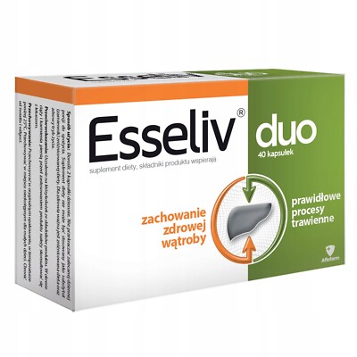 ESSELIV DUO LEBER VERDAUUNG VITAMIN B AFLOFARM 40 KAPSELN
