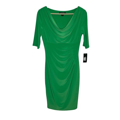 satin midi green dress Raven Crepe and Velvet Dress in Dark-Green – Rhea Costa