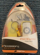 Digicom Ipod Shuffle Skin And Zipper Cases For Ipod Shuffle 2 Pack Yellow