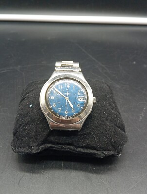 Swatch Irony Swiss Made Herrenuhr mit Datumanzeige F.5 