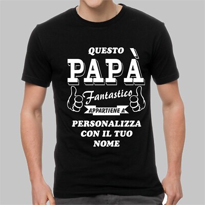 Puzzletee Coppia T-shirt E Body Padre Figlio Festa Del Papà - Il Mio - Foto 8