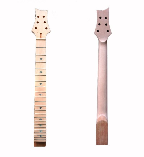 Electric Guitar Neck 22 Fret 25.5 Inch Mahogany Neck Maple Fretboard Nice Inlays